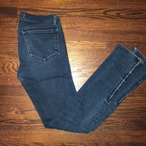 J brand dark wash skinny jeans